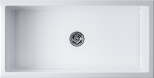 Omoikiri Mikura 91-WH Glossy, мойка, керамика, белый глянцевый