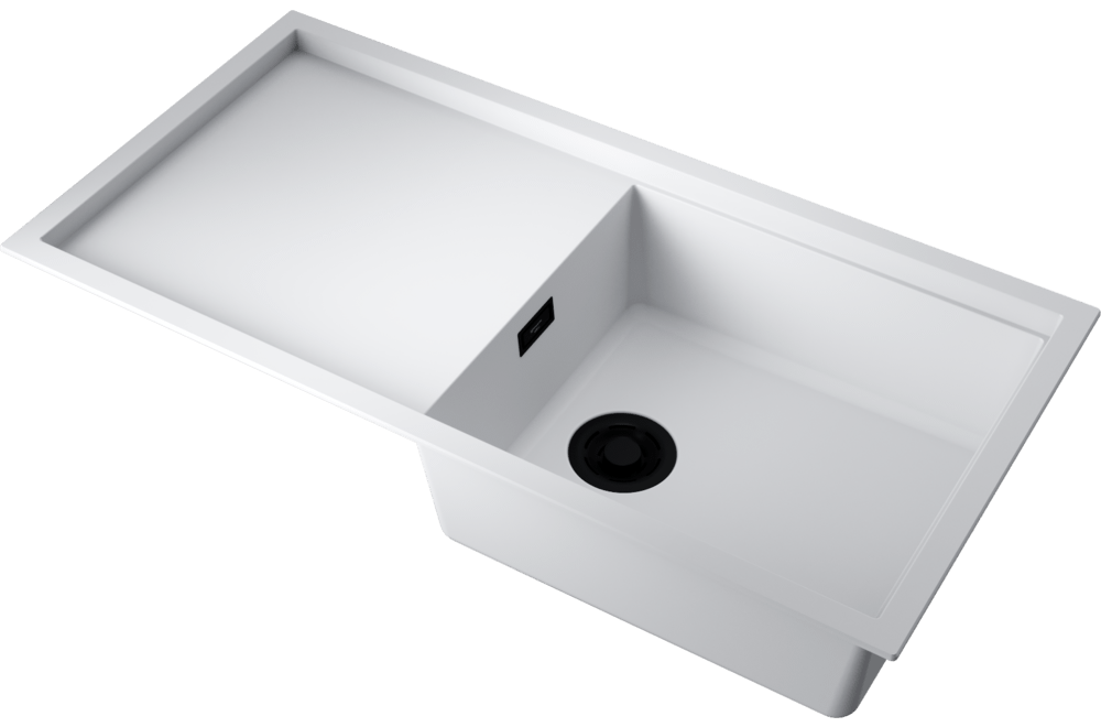 Omoikiri Sintesi 100-WH, мойка, керамика, белый