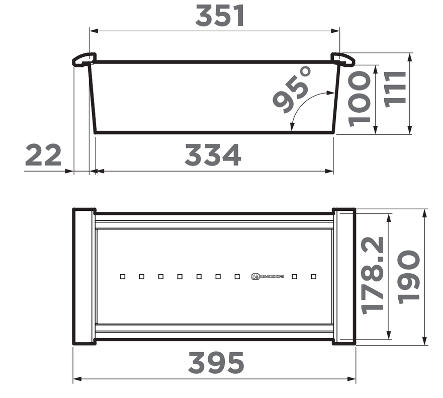 Omoikiri CO-05-LG, коландер, светлое золото 