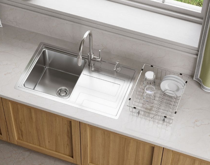 Omoikiri Mizu 78-IN, мойка, нерж. сталь, оборачиваемая