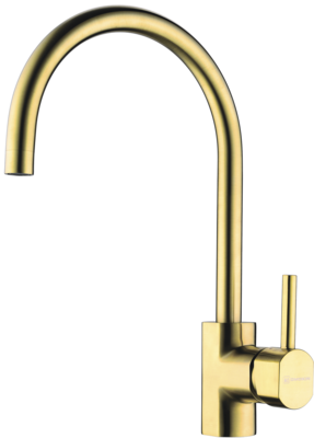 Omoikiri Wakayama-PVD-LG-35, смеситель, светлое золото