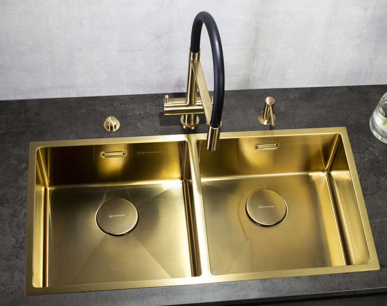 Omoikiri GM Декоративная накладка для выпуска, вороненая сталь