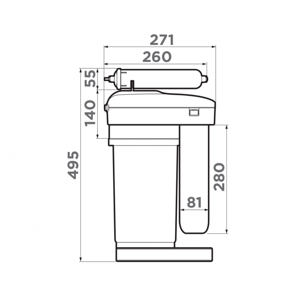 Omoikiri Pure drop 2.1.4S