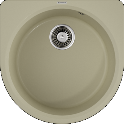 Omoikiri Akegata 51-BE, мойка, гранит, ваниль