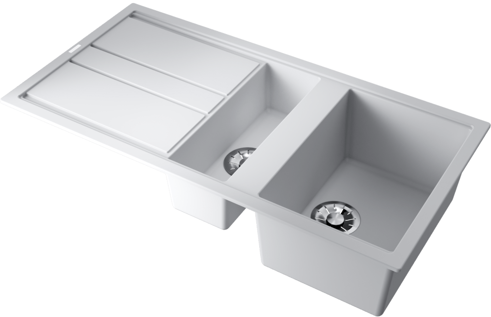 Omoikiri Kitagawa 100-2-WH, мойка, керамика, белый