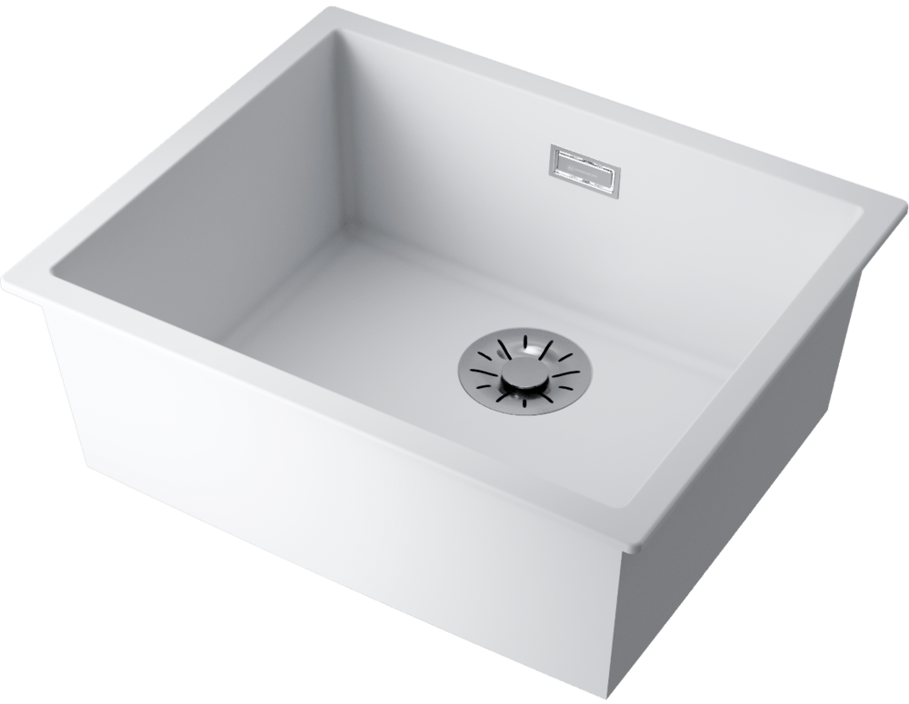 Omoikiri Yamakawa 55-U/I-WH, мойка, керамика, белый