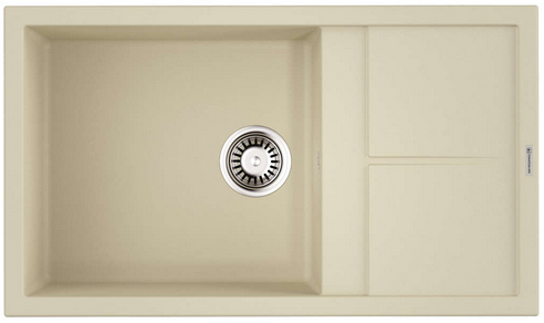 Omoikiri Sumi 86-BE, мойка, гранит, ваниль