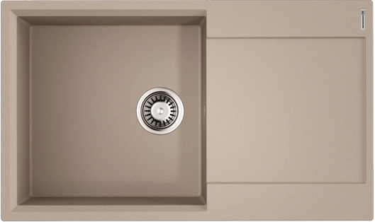 Omoikiri Daisen 86-SA, мойка, гранит, бежевый
