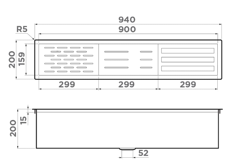 Omoikiri DRY-02-LG, сушка для посуды, светлое золото
