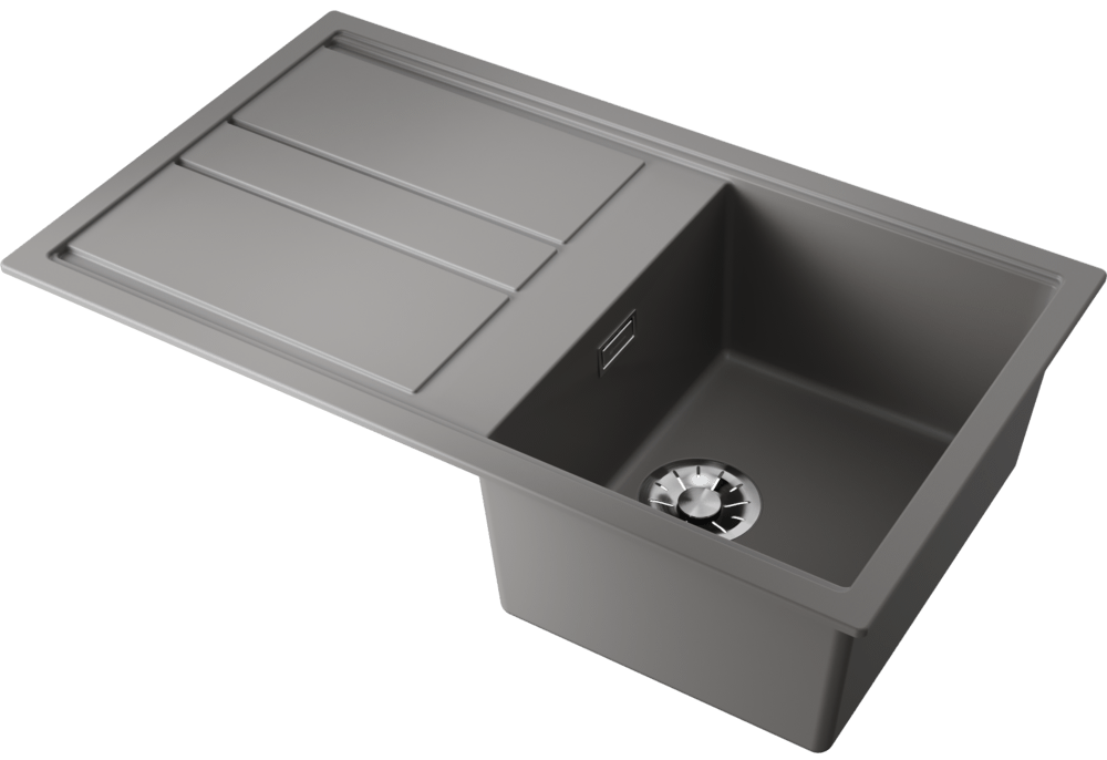 Omoikiri Kitagawa 86-GR, мойка, керамика, leningrad grey