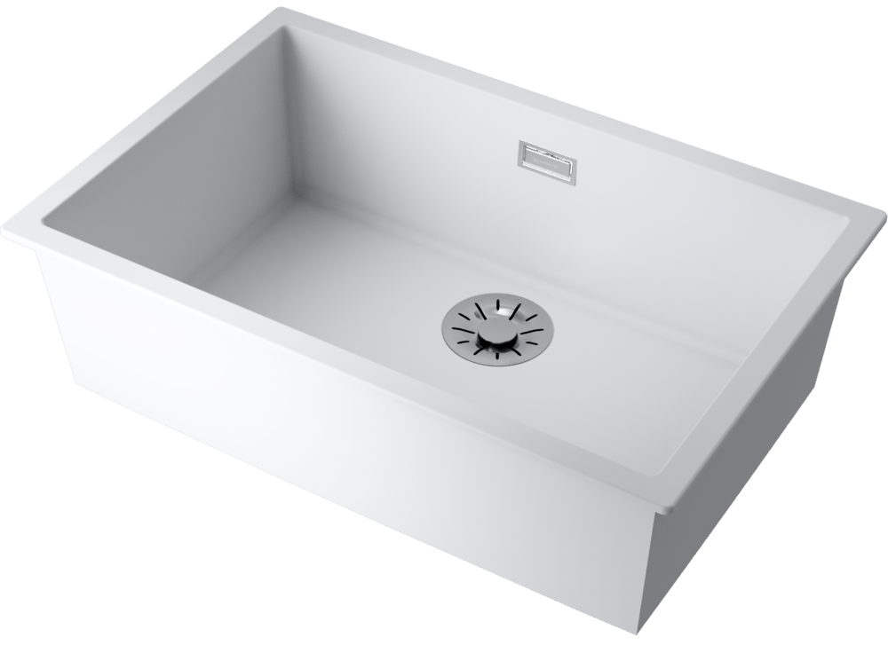 Omoikiri Yamakawa 75-U/I-WH, мойка, керамика, белый