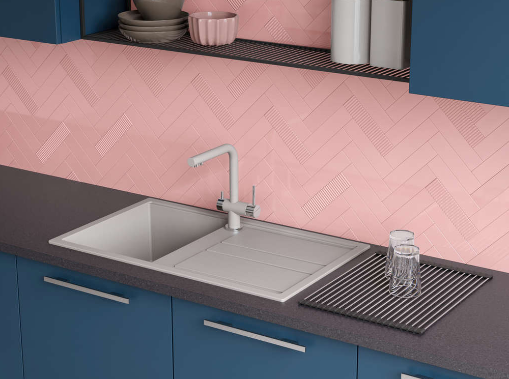 Omoikiri Kitagawa 86-WG, мойка, керамика, ветреный зеленый