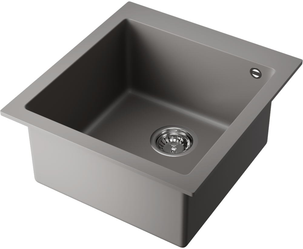 Omoikiri Bosen 47A-GR, мойка, керамика, leningrad grey