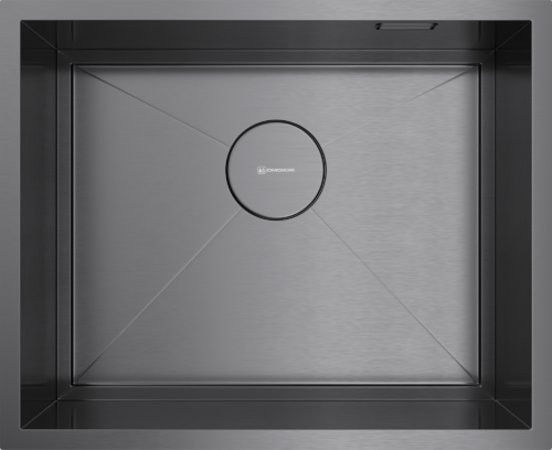 Omoikiri Kasen 54-16 INT GM, мойка, нержавеющая сталь/вороненая сталь 