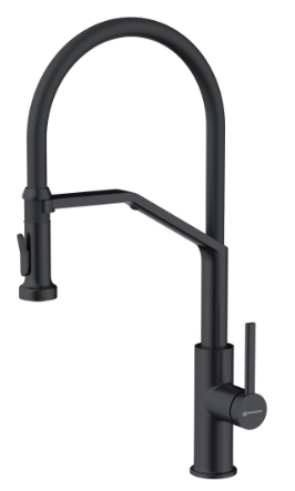 Omoikiri Makkari 2 Plus-SB-GB-BL, смеситель, графит/черный