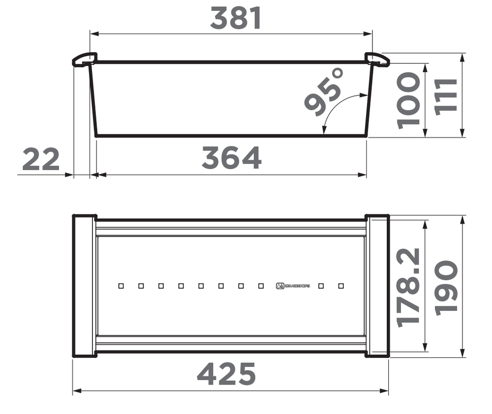 Omoikiri CO-02-IN, коландер, нержавеющая сталь