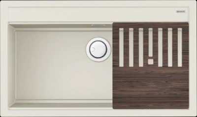 Omoikiri Kitagawa 86-LB-WH, мойка, керамика, белый