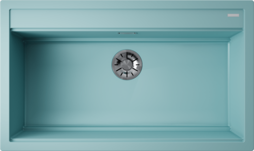 Omoikiri Kitagawa 86-LB-AZ, мойка, керамика, лазурно- голубой