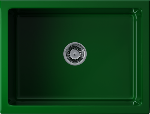 Omoikiri Mikura 61-RG Glossy, мойка, керамика, royal green