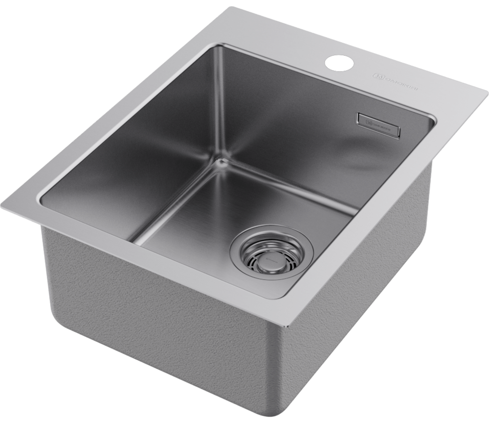 Omoikiri Amadare 39-IN, мойка, нержавеющая сталь