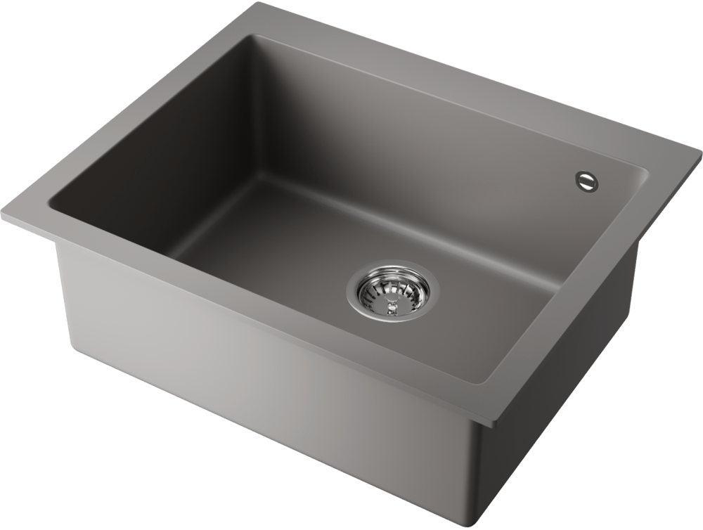 Omoikiri Bosen 61A-GR, мойка, керамика, leningrad grey