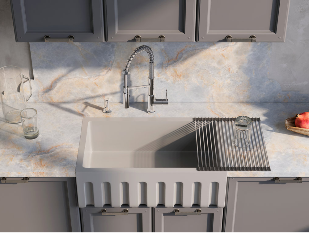 Omoikiri Mikura 76-PE, мойка, керамика, pebble