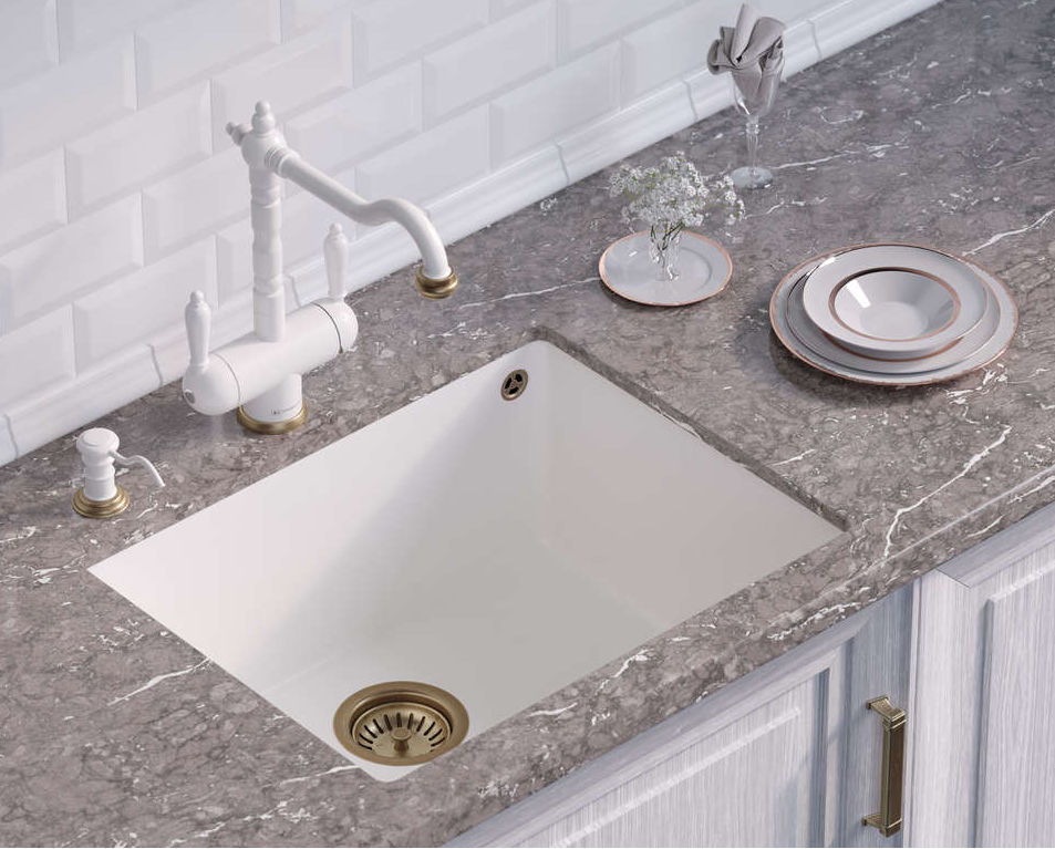 Omoikiri Bosen 54-U-SA, мойка, гранит, бежевый