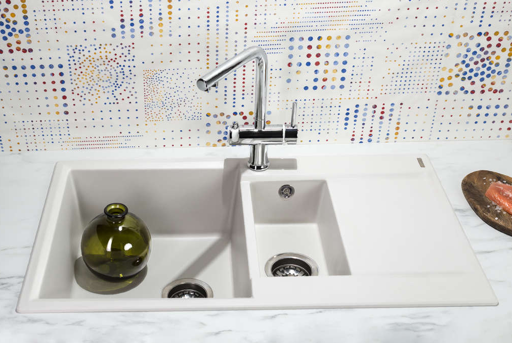 Omoikiri Daisen 86-2-SA, мойка, гранит, бежевый