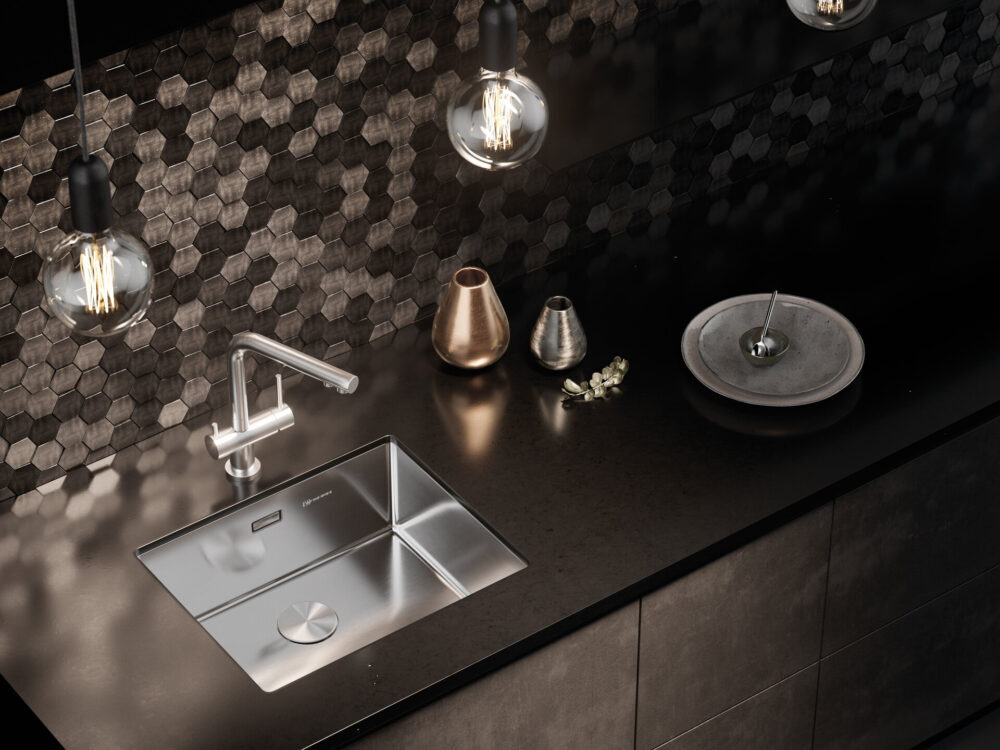 Omoikiri Taki 54-U/IF-IN, мойка, нержавеющая сталь