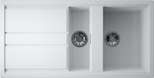 Omoikiri Kitagawa 100-2-WH, мойка, керамика, белый