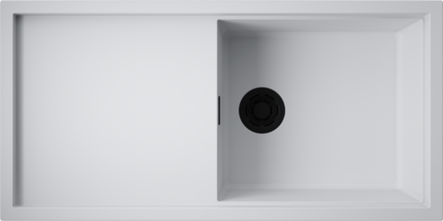 Omoikiri Sintesi 100-WH, мойка, керамика, белый