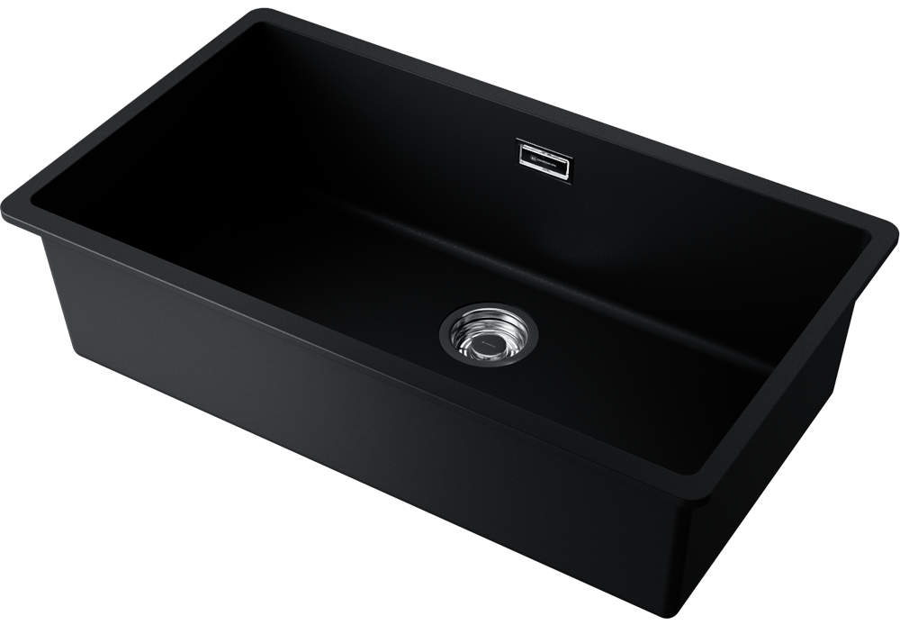 Omoikiri Kata 74-U-BL, мойка, гранит, черный