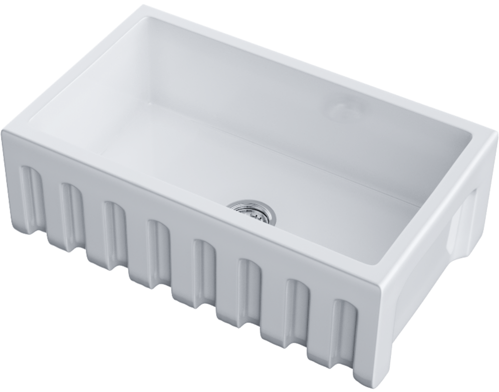 Omoikiri Mikura 76-WH Glossy, мойка, керамика, белый глянцевый