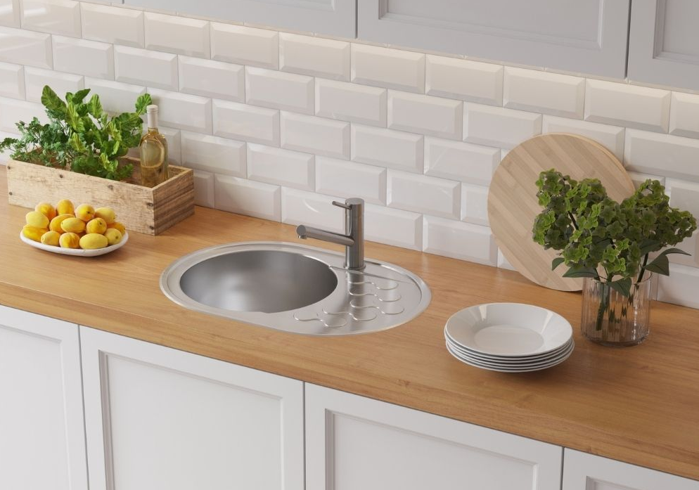 Omoikiri Kasumigaura 65-IN, мойка, нержавеющая сталь