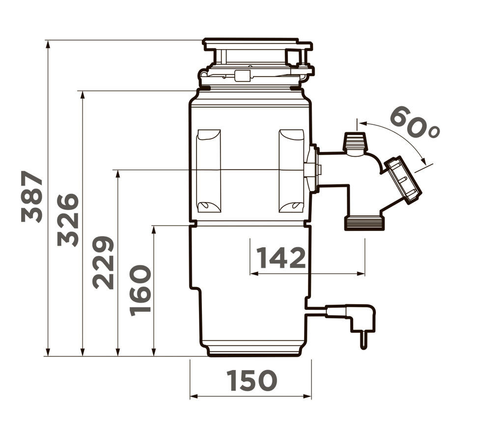 Omoikiri Nagare Slim 1250