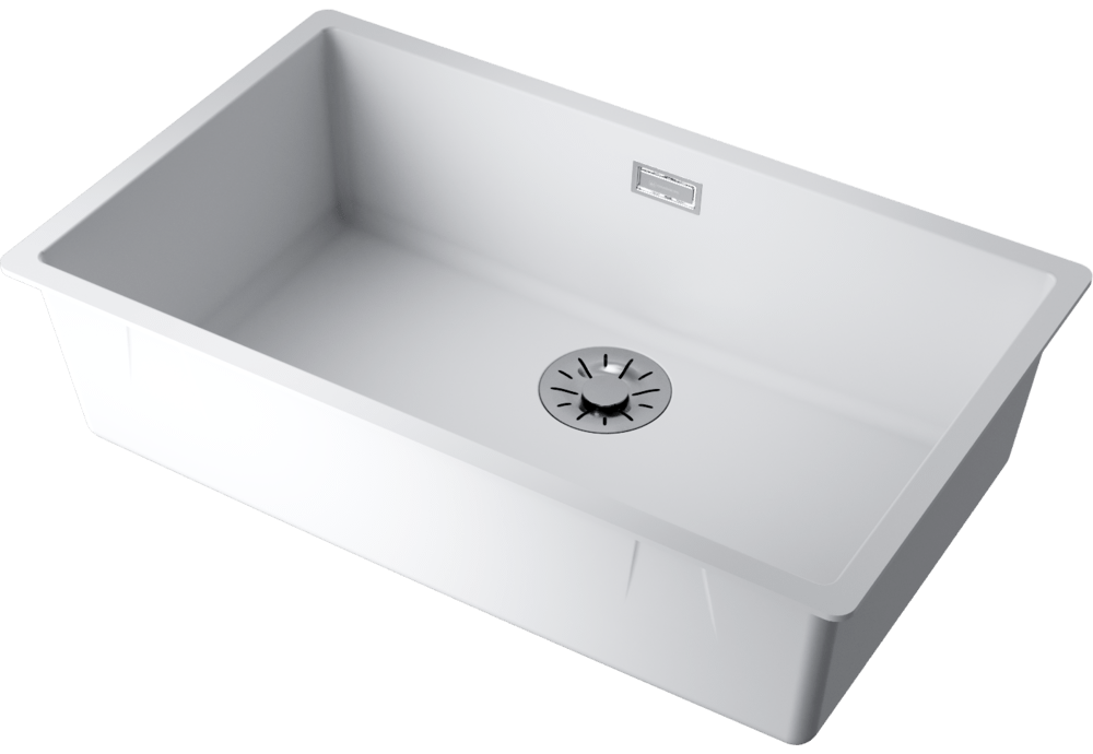 Omoikiri Yamakawa 75-Integra-WH, мойка, керамика, белый