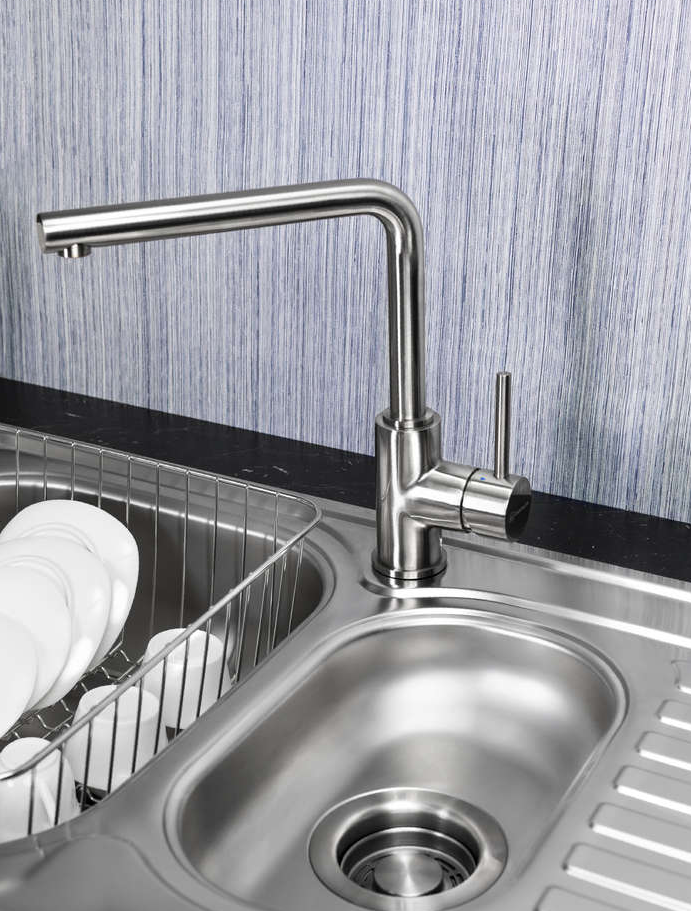 Omoikiri Nakagawa-GB, смеситель, гранит, графит