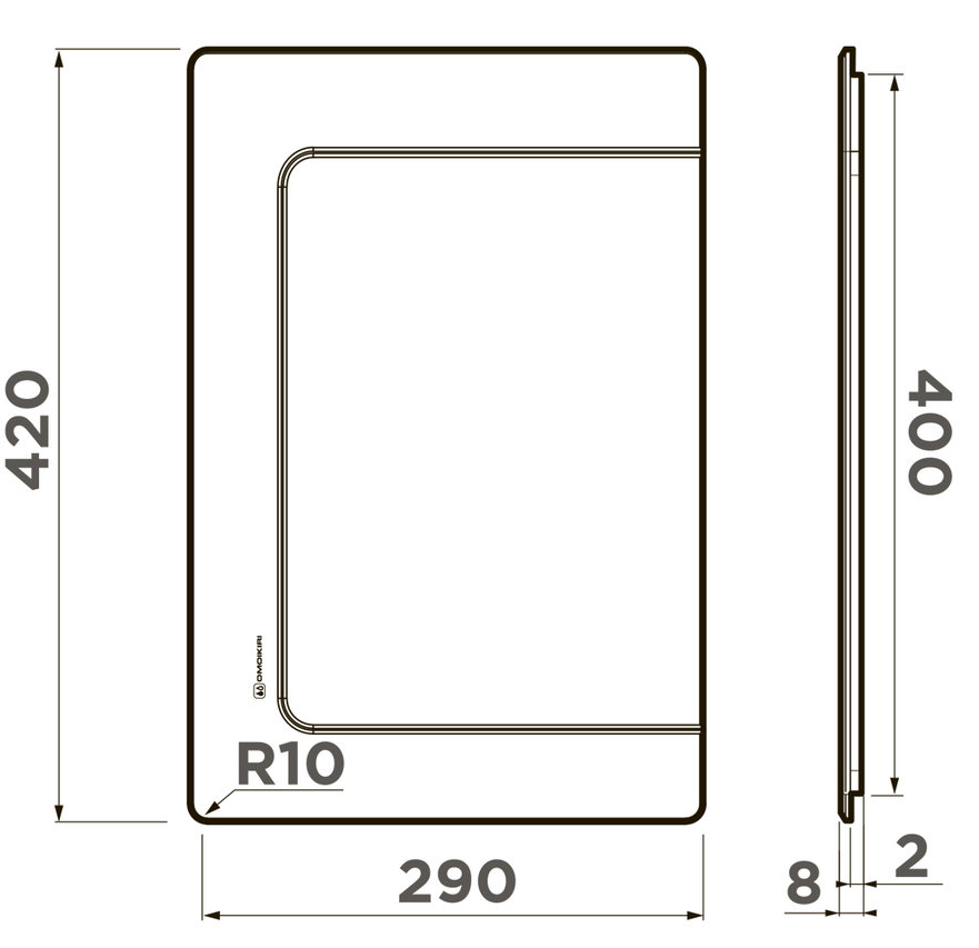 Omoikiri Разделочная доска CB-Basic-400-WD
