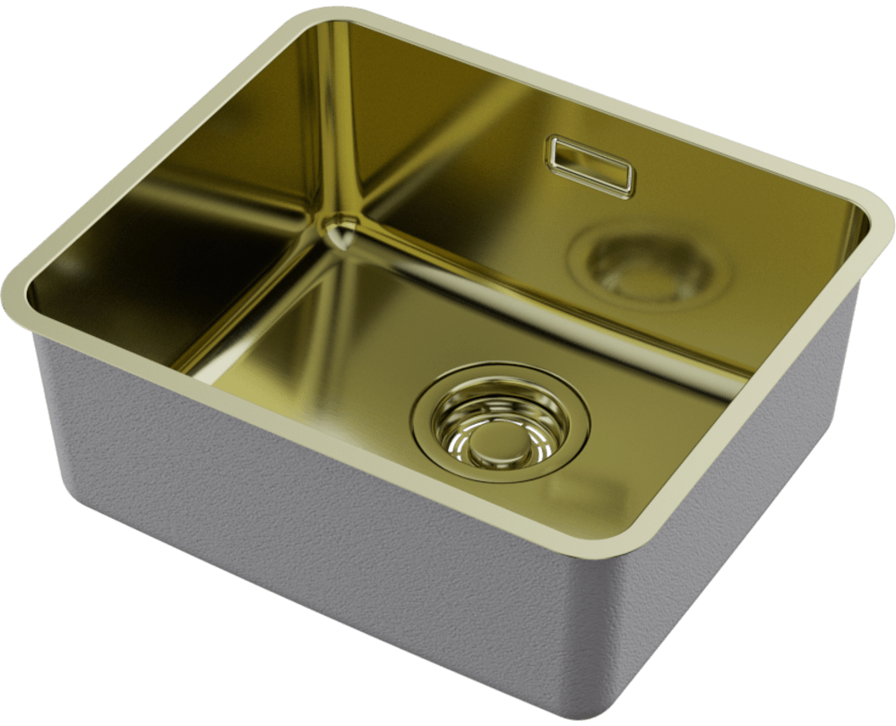 Omoikiri Omi 43-U/I-LG Ultra Mini, мойка, нержавеющая сталь/светлое золото