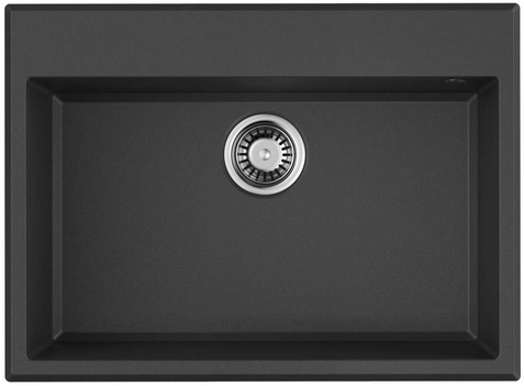 Omoikiri Tedori-68-BL, мойка, гранит, черный