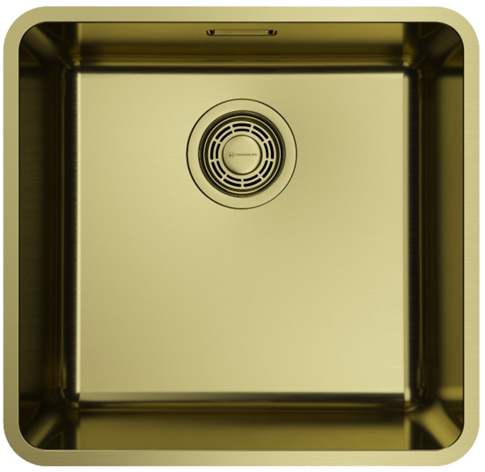 Omoikiri Omi 43-U/I-LG Ultra, мойка, нержавеющая сталь/светлое золото