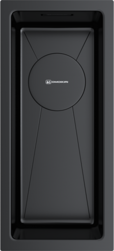 Omoikiri Taki 20-U/IF-GB, мойка, нержавеющая сталь/графит