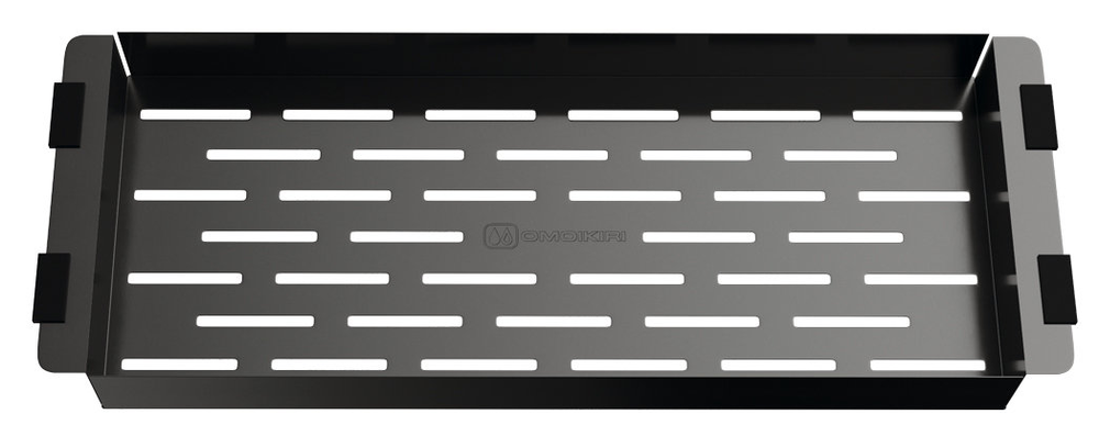 Omoikiri СО-06-GM, коландер, нержавеющая сталь/вороненая сталь