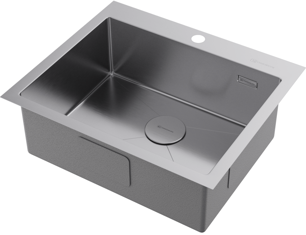 Omoikiri Akisame 59-IN, мойка, нержавеющая сталь