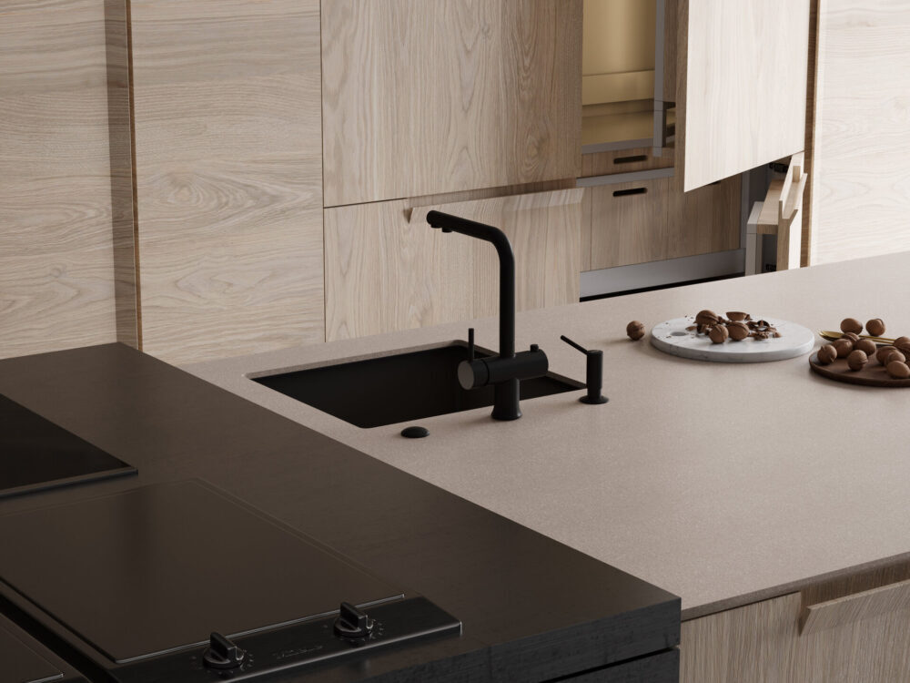 Omoikiri Taki 49-U/IF-GB, мойка, нержавеющая сталь/графит