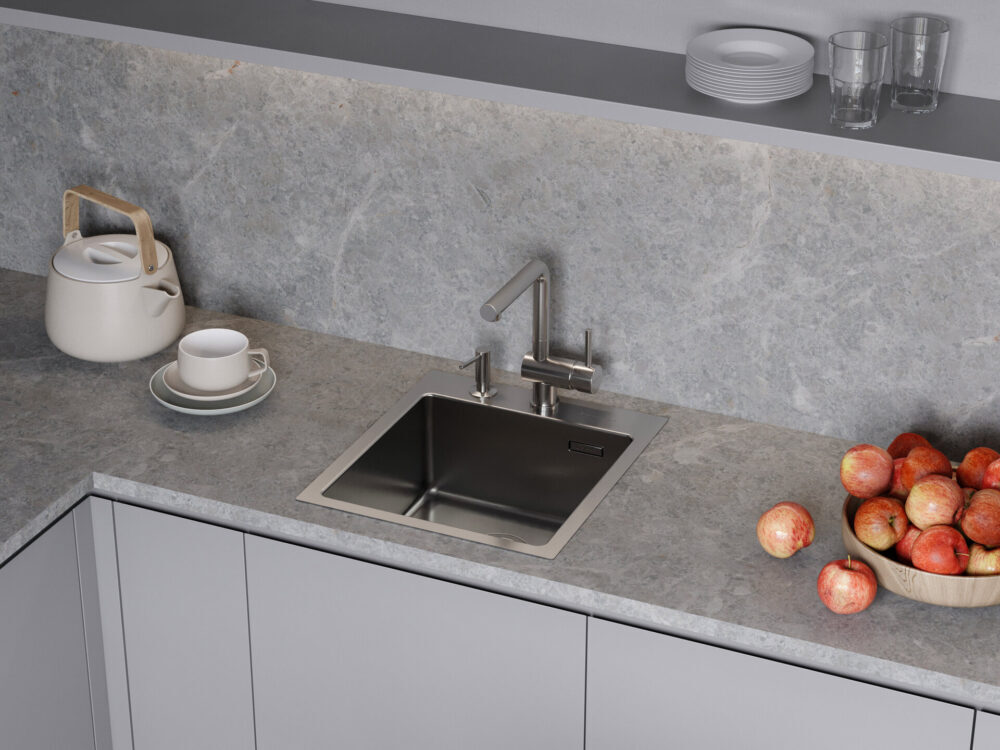 Omoikiri Amadare 45-IN, мойка, нержавеющая сталь 