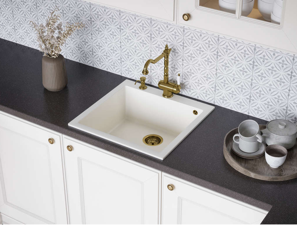 Omoikiri Bosen 57-GR, мойка, гранит, leningrad grey