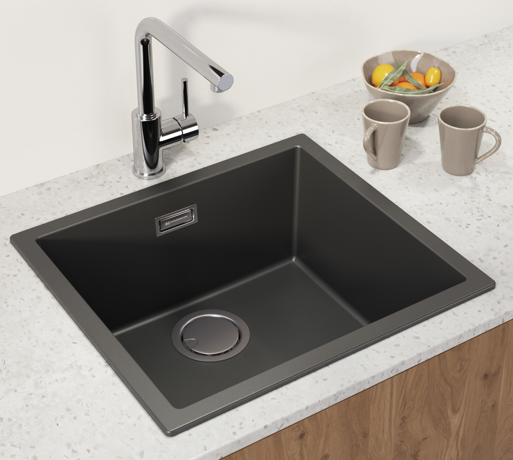 Omoikiri Yamakawa 55-U/I-WG, мойка, керамика, wind green