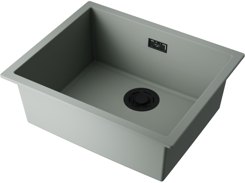 Omoikiri Yamakawa 55-U/I-WG, мойка, керамика, wind green