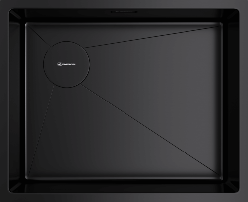 Omoikiri Taki 54-U/IF-L-GB Side SF, мойка, нержавеющая сталь/графит